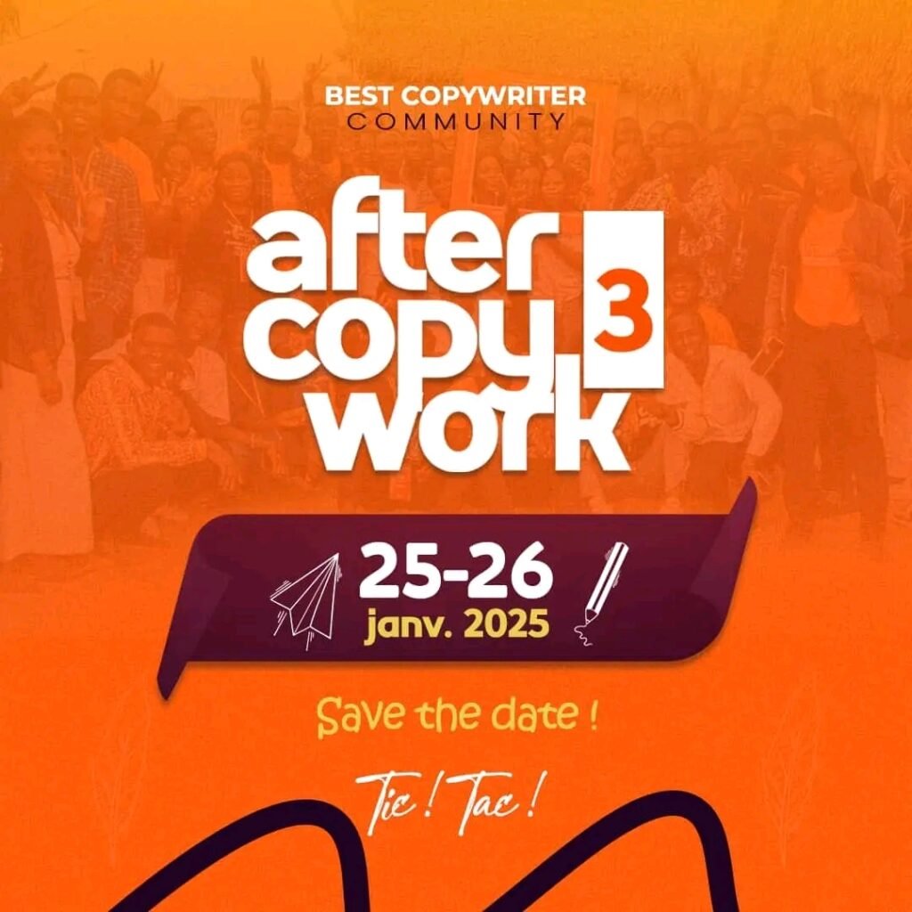 Aftercopywork 3 Copywriting Bénin