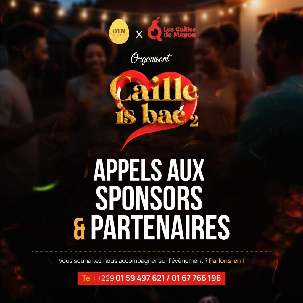 Sponsors et partenaire Caille is bae 2