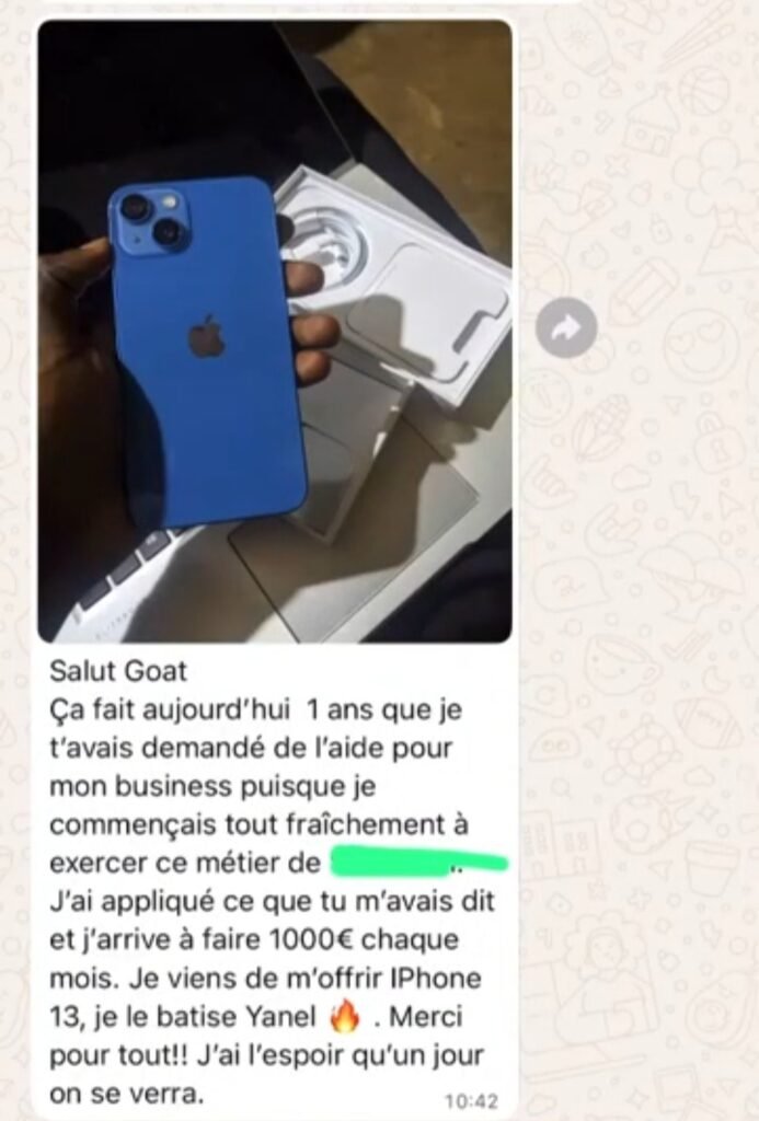 Yanel DODOO : quand “réussir sa vie autrement” devient un leitmotiv de zinzin 13 Yanel DODOO Formateur Montage vidéo